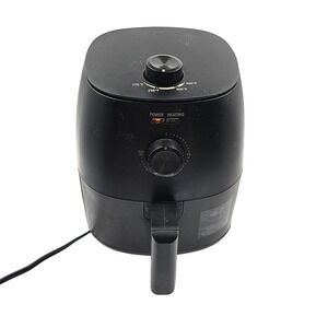 Walmart Oil-Less Fryer HB1000756422 Black Air Fryer 175-400F 1150W 30 Min Timer